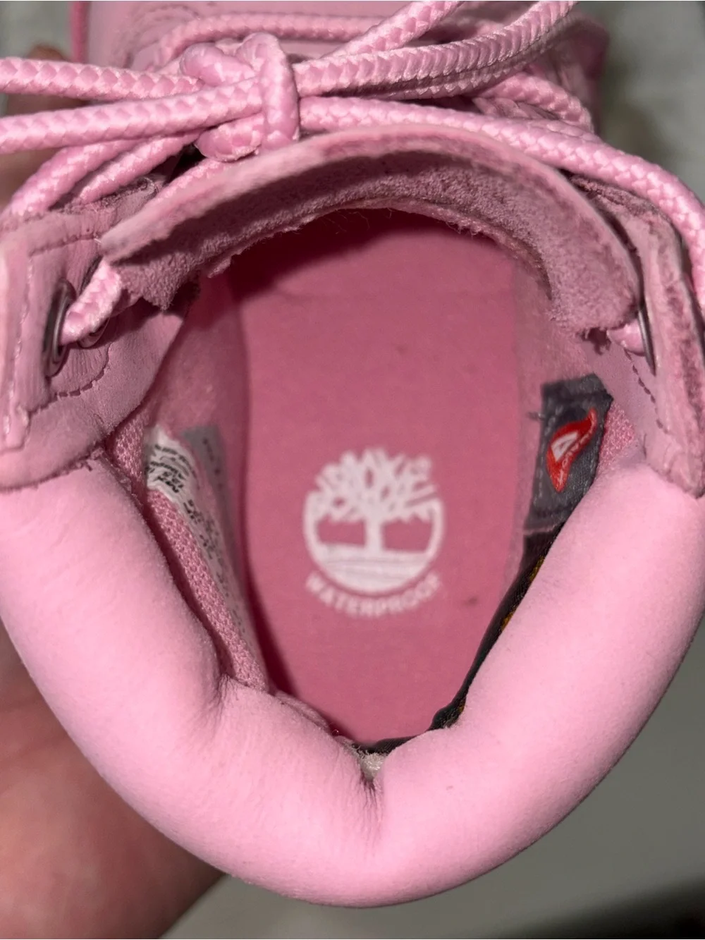 Pink Timberland Boots